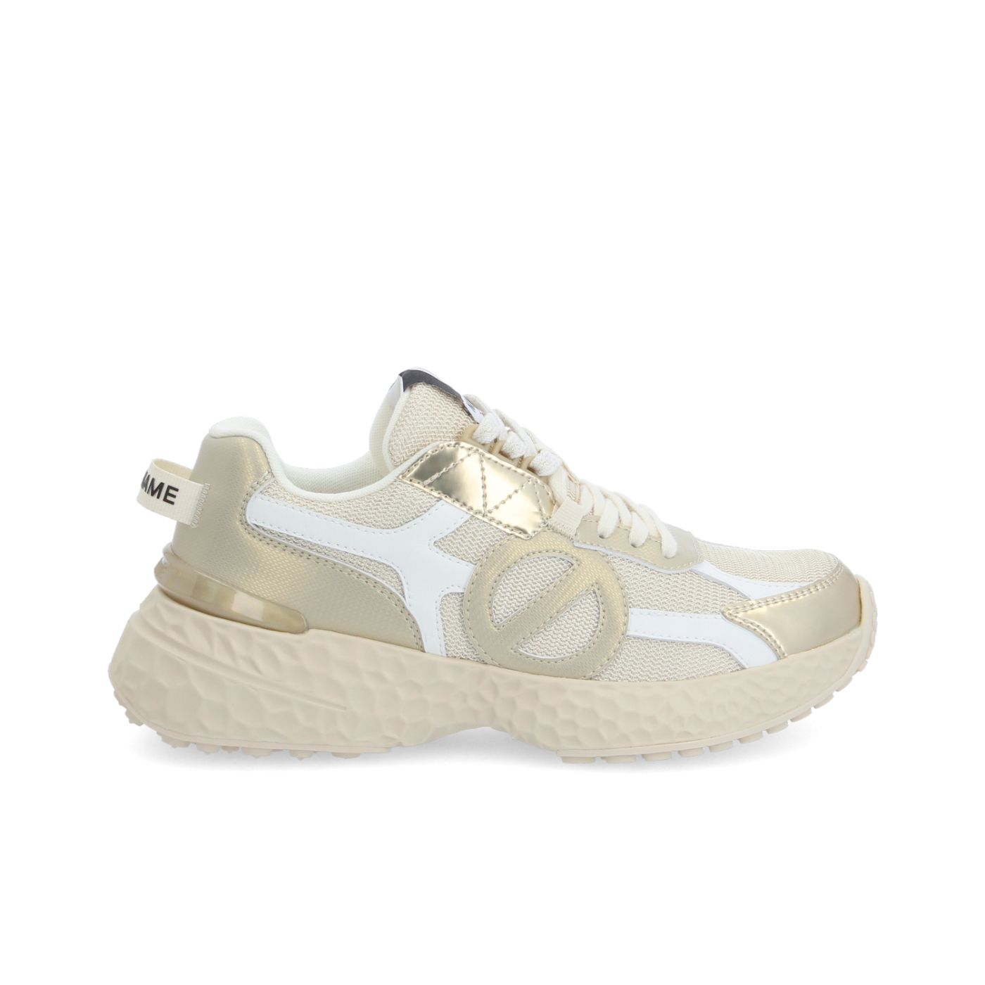 CARTER 2.0 RUNNER W - KNIT/MAT/STAMP - BEIGE/OR
